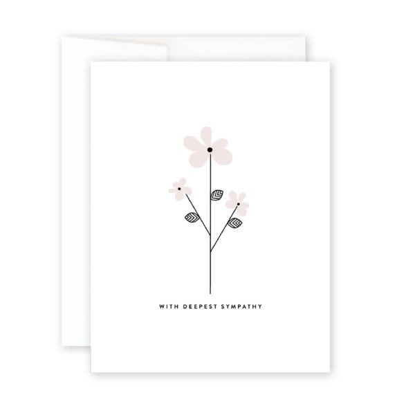 Deepest Sympathy Card - The Shop at Matter